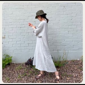 April Meets October’s October dress in light sage ~